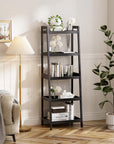 5 Tier Ladder Bookcase