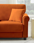 82" Velvet Upholstery Couch Sofa - From Where -