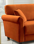 82" Velvet Upholstery Couch Sofa - From Where -