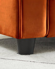 82" Velvet Upholstery Couch Sofa - From Where -