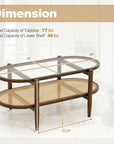 https://www.walmart.com/ip/Resenkos-2-Tier-Coffee-Table-with-Tempered-Glass-Tabletop-and-Acacia-Wood-Frame-Modern-Coffee-Table-for-Living-Room-Office-Reception/7597864542