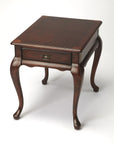 Butler Specialty Company End Table Nightstand Bedside Rectangle in Wood - Brown