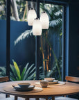 9" Modern Oval Mini Pendant Light - From Where -