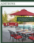 9 - Piece Patio Dining Set - From Where -
