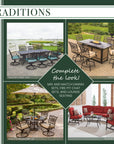 9 - Piece Patio Dining Set - From Where -