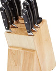 9 Pieces Wood Knife Block Set - From Where -