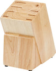 9 Pieces Wood Knife Block Set - From Where -