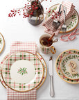 Lenox Holiday Plaid 4-Piece Christmas Mug Set
