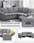 Multi-Functional Power Recliner Chair
