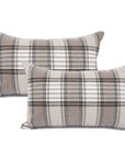 Plaid Throw Pillowcase (Set of 2)