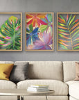Monstera Framed Glass Wall Art