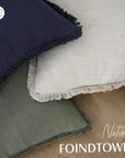 Linen Tassel Pillow Covers (Set of 2)