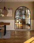 Arched Window Full Length Wall Mirror
