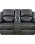 Leather Recliner Loveseat