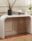 Liasonya Curved Console Table