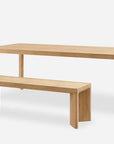 Casa Dining Table with Bench Set