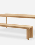 Casa Dining Table with Bench Set