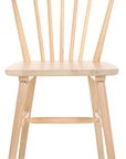 Safavieh Winona Spindle Back Dining Chair Set 2, White Natural