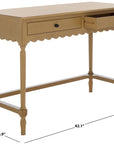 Haven 2 Drawer Desk- DSK5715C