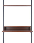 Pamella 2 Shelf Leaning Desk