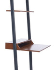 Pamella 2 Shelf Leaning Desk