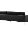 Loft Tufted Vegan Leather Sofa