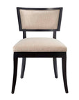 Pristine Upholstered Fabric Dining Chairs Set of 2