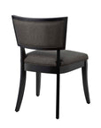 Pristine Upholstered Fabric Dining Chairs Set of 2