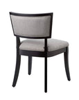 Pristine Upholstered Fabric Dining Chairs Set of 2