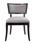 Pristine Upholstered Fabric Dining Chairs Set of 2