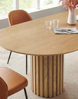 Senja 95" Oval Dining Table