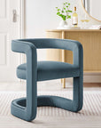 Winslow Performance Velvet Barrel Accent Chair