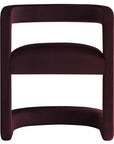 Winslow Performance Velvet Barrel Accent Chair