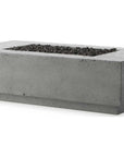Concrete Rectangular Fire Pit Table