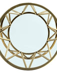 Safavieh Couture Delsy Glass Top End Table - Gold