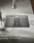 15" Undermount Bar Sink