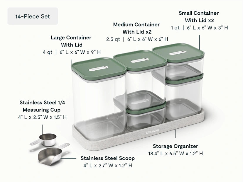 Glass Airtight Container Set