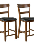 Gymax Set of 2 Barstools