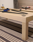 Modern Oak Billiards Table
