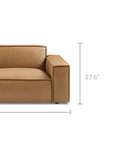 Jonathan Leather Sofa