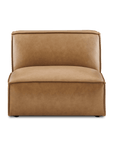 Jonathan Leather Armless Sofa