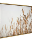 Marsh Grass No 4 Framed Canvas Wall Art