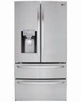 LG 28 Cu. ft. Smart Wi-Fi Enabled French Door Refrigerator, Stainless Steel (LMXS28626S)