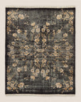 Hand-Knotted Floral Wool Area Rug