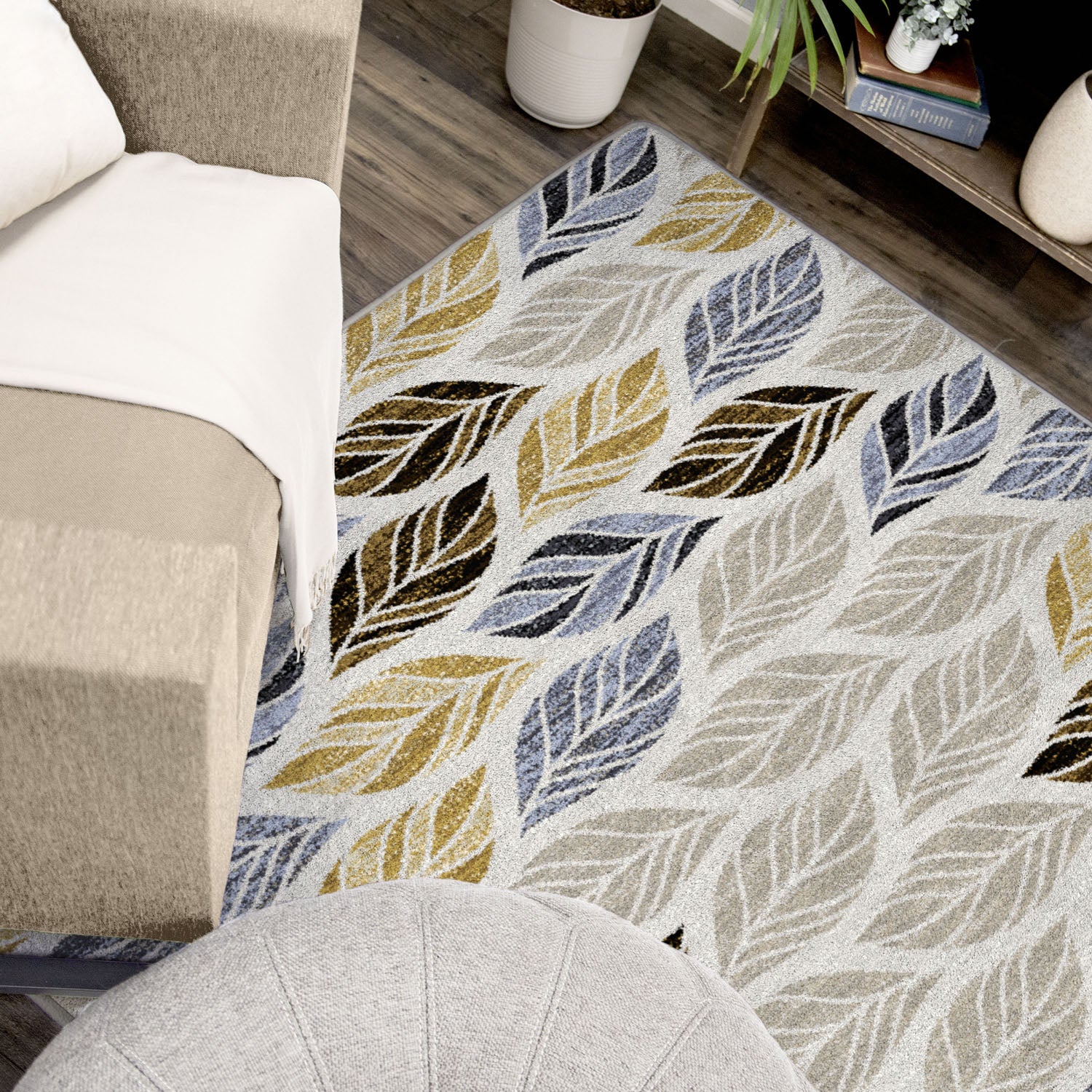 Leaf Dance – Taupe