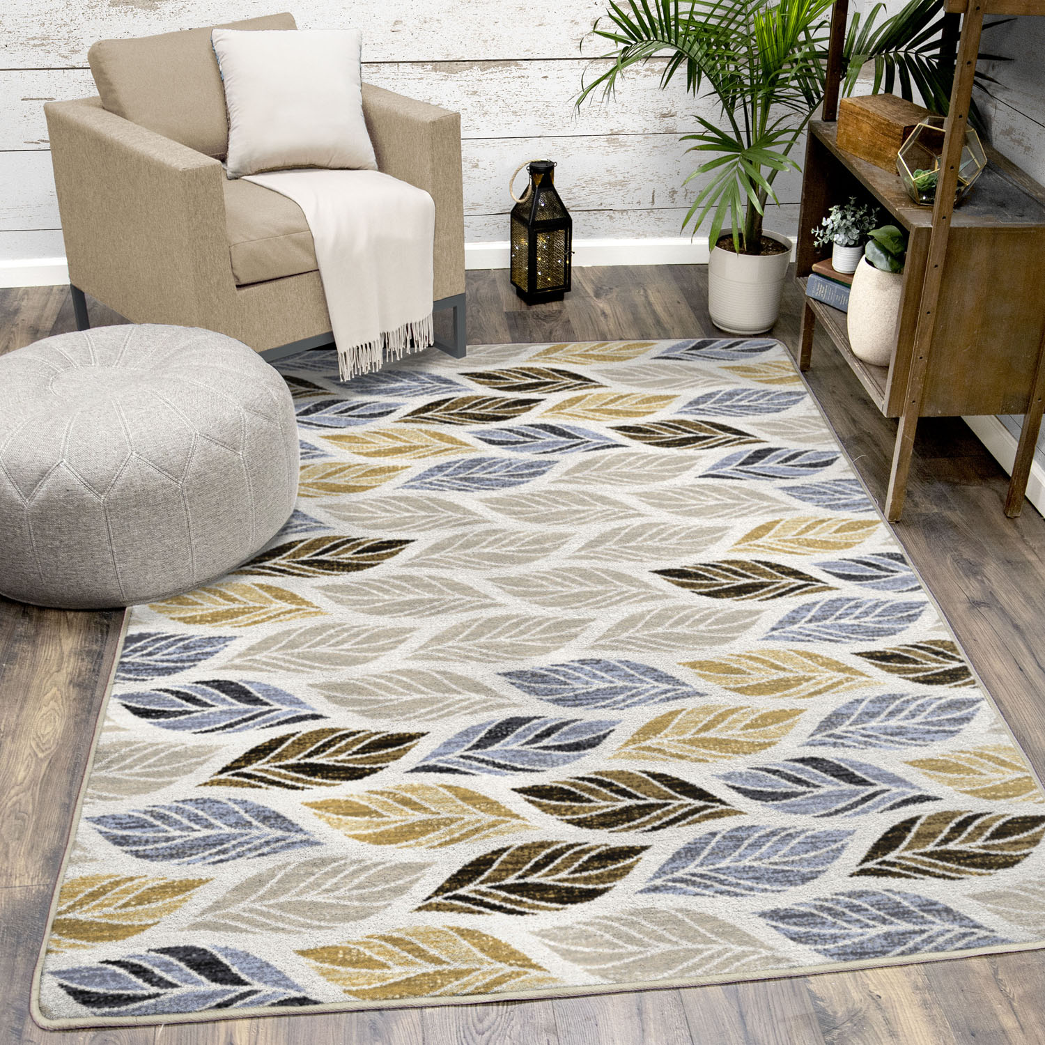 Leaf Dance – Taupe