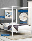 Raina Canopy Bed Frame