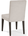 Modesto Upholstered Side Chair in Abalone Linen and French Roast