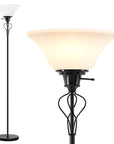 70in Black Floor Lamp