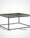 Black Marble Coffee Table